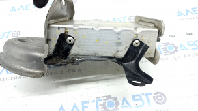 The fang of the lower reinforcement of the front bumper left Toyota Sienna 21-25 is dented, torn