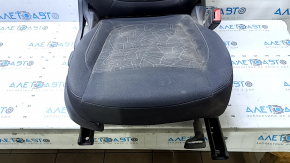 Chevrolet Volt 16 passenger seat - mechanical adjustment, black cloth, blue stitching