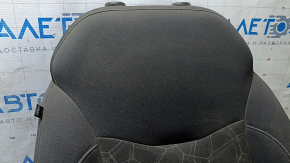 Chevrolet Volt 16 passenger seat - mechanical adjustment, black cloth, blue stitching