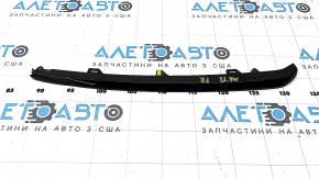 Right front bumper molding for Mazda 6 18-21, gloss black, sand