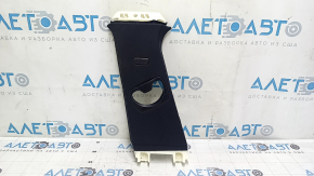 Left upper center pillar trim for BMW 3 F30 12-18, black, worn