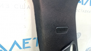 Left upper center pillar trim for BMW 3 F30 12-18, black, worn