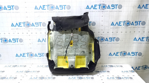 Acura ILX 13-15 passenger seat cushion upholstery, black leather, perforated, heated, wrinkled, needs cleaning
