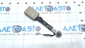 Nissan Pathfinder 13-20 driver's seat belt latch, beige, with wire