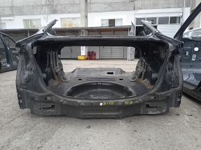 Ford Fusion mk5 13-20 rear panel on the body, black