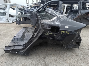 Quarter wing rear left Ford Fusion mk5 13-20 black on the body, bumpers