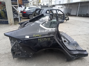 Black quarter wing rear right Ford Fusion mk5 13-20 on the body, bumpers