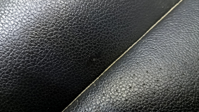 VW Passat b7 12-15 USA passenger seat cushion upholstery, black leather, perforated, heated, tucked