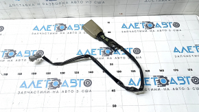 Toyota Sequoia 2008-2009 passenger seat belt latch, beige, with wire