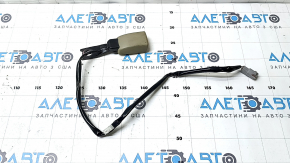 Toyota Sequoia 2008-2009 passenger seat belt latch, beige, with wire