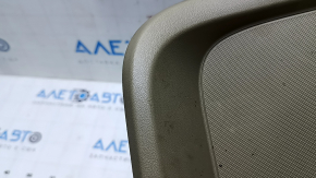 Rear passenger seat cover for Toyota Sequoia 2008-2009, beige, scratches, broken mount