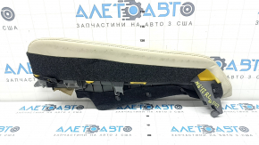 Left rear seat side panel for Mazda 6 18-21, beige leather, for cleaning