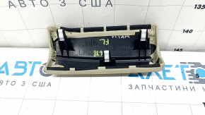 Left front panel trim for Mazda 6 18-21, beige leather
