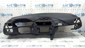 BMW 3 Series F30 12-18 4D Black Front Dashboard with Airbag, No Projection