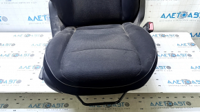 Passenger seat Fiat 500X 16-16 without airbag, mechanical, cloth black-gray