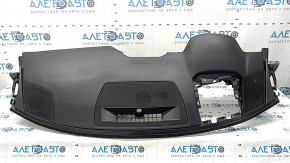 Mazda 6 18-21 black dashboard without airbag, with speaker grilles, scratches