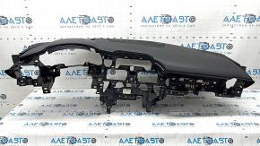 Mazda 6 18-21 black dashboard without airbag, with speaker grilles, scratches