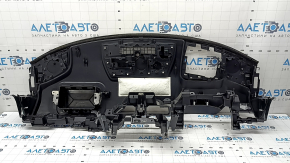 Mazda 6 18-21 black dashboard without airbag, with speaker grilles, scratches