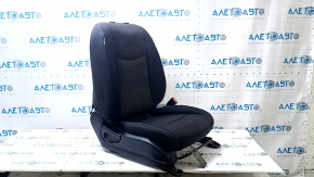 Passenger seat Nissan Leaf 13-13 without airbag, mechanical, heating, cloth black, without headrests