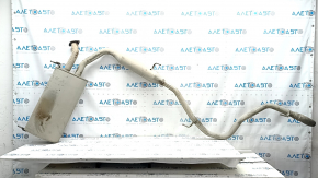 The exhaust pipe, the middle part with the barrel of Toyota Sienna 21-24, is dented resonator.