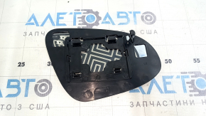 Left mirror element for Toyota Camry v50 12-14, heated