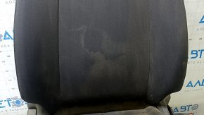 Passenger seat Nissan Versa 12-15 usa without airbag, mechanical, cloth black, dirty