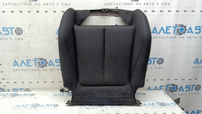 Lower passenger seat trim for BMW 3 F30 12-18, black leather with black stitching, Sport, heated, cleanable