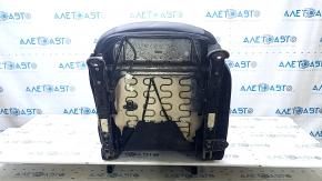 Driver's seat Nissan Versa 12-15 usa without airbag, mechanical, cloth black, dirty