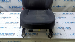 Driver's seat Nissan Versa 12-15 usa without airbag, mechanical, cloth black