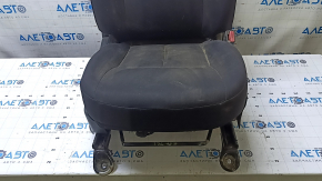 Passenger seat Nissan Versa 12-15 usa without airbag, mechanical, cloth black