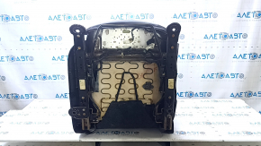 Passenger seat Nissan Versa 12-15 usa without airbag, mechanical, cloth black
