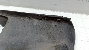 Tesla Model X 16-21 rear right mudguard with tears, scuffs, and cracks