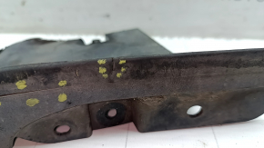 Tesla Model X 16-21 rear right mudguard with tears, scuffs, and cracks