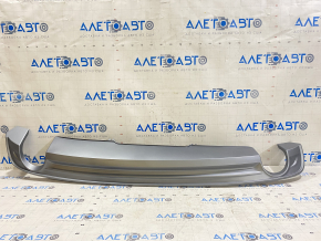 Audi A4 B9 17-18 S-line matte rear bumper lip
