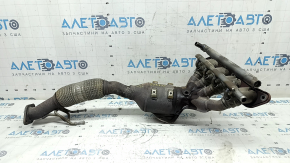 Exhaust manifold with catalytic converter for Ford Fusion mk5 17-20 hybrid