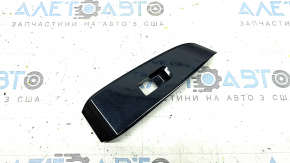 Left rear window control trim for Mazda 6 18-21, gloss black, scratches