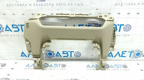 Mazda 6 18 front panel trim, lower center, beige, plastic turned white