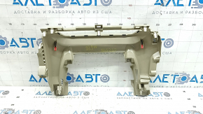 Mazda 6 18 front panel trim, lower center, beige, plastic turned white