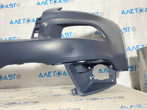 Jeep Cherokee KL 14-14 bare front bumper, upper part, without parking sensors, under the tow hook plug, China, dented, scratches
