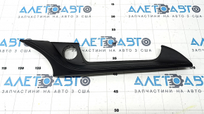 Mazda 6 18-21 black leather front panel trim, upper right