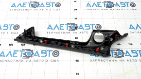 Mazda 6 18-21 black leather front panel trim, upper right