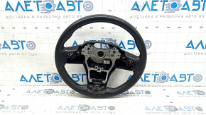 Naked steering wheel for Toyota Sienna 21-24, black rubber, LE, scratched