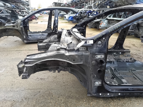 Front left quarter panel for Ford Fusion mk5 13-20, black, on the body