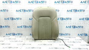 Rear row of seats, lower part of Mazda 6 19-21, black leather, heated