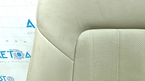 Rear row of seats, lower part of Mazda 6 19-21, black leather, heated