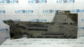 Left underbody protection for BMW 3 F30 4d 12-18, worn and dented