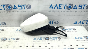 Right side mirror assembly for Mazda 6 17-21, 6 pins, turn signal, heated, BSM, white
