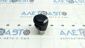 Mazda 6 14-21 automatic transmission knob, black leather, scratches