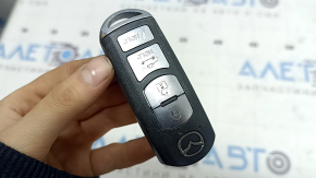 Smart key Mazda 6 14-20 4 buttons, scratches