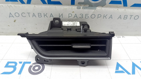 Tesla Model X 16-21 right passenger air vent, gray lower molding, matte inserts